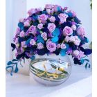 3| Purple & Blue Vase